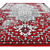 Elegant Art Deco Grey & Red Rug 3D model small image 2