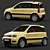 Fiery Fiat Panda 4x4 3D model small image 1