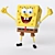 SpongeBob SquarePants: Joyful Underwater Adventures 3D model small image 1