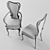 Title: Elegant CO145 Armchair for Luxurious Comfort 3D model small image 3