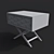 Modern 2016 Bedside Table - Vray Render - 3Ds Max & FBX Formats 3D model small image 2