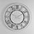 Roman Numerals Wall Clock - 1000x1000mm. 3D model small image 2