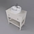 Elegant Ikea Bathroom Set 3D model small image 2