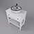 Elegant Ikea Bathroom Set 3D model small image 3