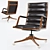 Elegant Office Chair: Wormley's Signature 3D model small image 1