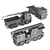 Scania Toy Car Kit: Liebherr Crane Truck 3D model small image 2