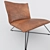 Modern Earl Lounge Chair: Sleek Design 3D model small image 2