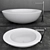 Elegant Ceramica Cielo Bath 3D model small image 1