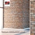 Seamless Detailed Brick 120 3D model small image 1