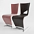 Sleek and Stylish Roche Bobois Chair 3D model small image 1