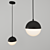 Elegant Monae LED Pendant Light 3D model small image 2