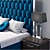 Luxury Italian Bedroom Set - NIGHT 7 DV HOME 3D model small image 2
