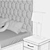Luxury Italian Bedroom Set - NIGHT 7 DV HOME 3D model small image 3