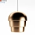 Nature-inspired Pine Cone Pendant Lamp: Warm & Contemporary 3D model small image 1