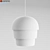Nature-inspired Pine Cone Pendant Lamp: Warm & Contemporary 3D model small image 3