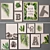 Modern Collection of Paintings (14 pcs) 3D model small image 1