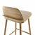 Muuto Nerd Bar Stool: Contemporary Comfort 3D model small image 6