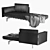 Elegant Leather Sofa: Poltrona Frau Clayton 3D model small image 1