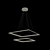 Sleek Angle LED Pendant 3D model small image 2