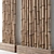 Elegant Bamboo Decor with Stones 3D model small image 2