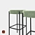 430Bar Stool: Sleek Design, Comfortable Seat 3D model small image 2