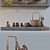 Traditional Tea Ceremony Set 3D model small image 2