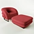 Armani Casa Vintage Baloon Armchair 3D model small image 1