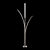 Modern LED Floor Lamp: Luchera TTAR3 3D model small image 1