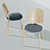 Sleek and Stylish BoConcept Chair 3D model small image 2