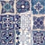 Moroccan Ceramic & Blue Quartz Tiles 3D model small image 2