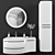 Vanessa Botticelli Collection: Tumba, Penall, Mirror & Grohe Mixer. 3D model small image 1