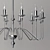 Divinare Atlanta Chandelier: 1021Q02 LM-12 3D model small image 2