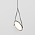 Dot Stance 13" Rotating Pendant - Bristol's Modern Marvel 3D model small image 2