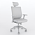 Max Comfort Office Chair 3D model small image 3