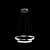 Luchera LED Designer Chandelier 3D model small image 3