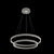 Modern LED Designer Chandelier 3D model small image 2
