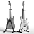 Squier Stratocaster Electric Guitar 3D model small image 9