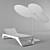 Modern Lounge Chair with PBR Finish 3D model small image 2