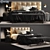 Stylish BoConcept MEZZO London Bed 3D model small image 1