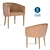Elegance at its Best: OM Dining Chair by Studio 36 3D model small image 1
