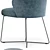 Modern Minotti Leslie Dining Chairs 3D model small image 3