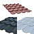 BUDMAT Ferrara: Modular Metal Tile 3D model small image 2