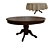 Modern Dining Table - 2 Designs Available 3D model small image 1