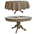 Modern Dining Table - 2 Designs Available 3D model small image 2