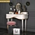 Petit Amelie Dressing Table - Elegant Vanity for Your Space 3D model small image 2