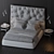 Impunto Bed by Pianca 3D model small image 3