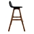 Stylish Torbin-1 Counter Stool 3D model small image 2
