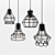 Modern Cage Pendant Lights 3 3D model small image 1