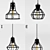 Modern Cage Pendant Lights 3 3D model small image 2