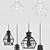 Modern Cage Pendant Lights 3 3D model small image 3